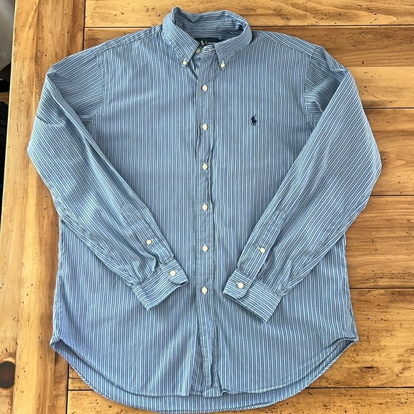 Ralph Lauren classic fit button down shirt size L - Picture 4 of 11